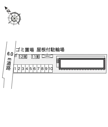 ★手数料０円★彦根市西今町　月極駐車場（LP）